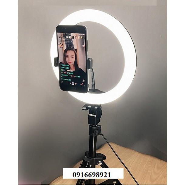 Đèn spa live stream 26cm chân 1,7m hạ được xuống 60cm,livestream makeup