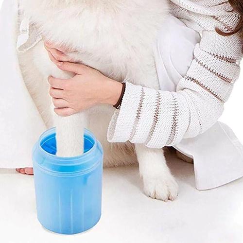 Cốc rửa chân chó mèo Vệ sinh chân thú cưng