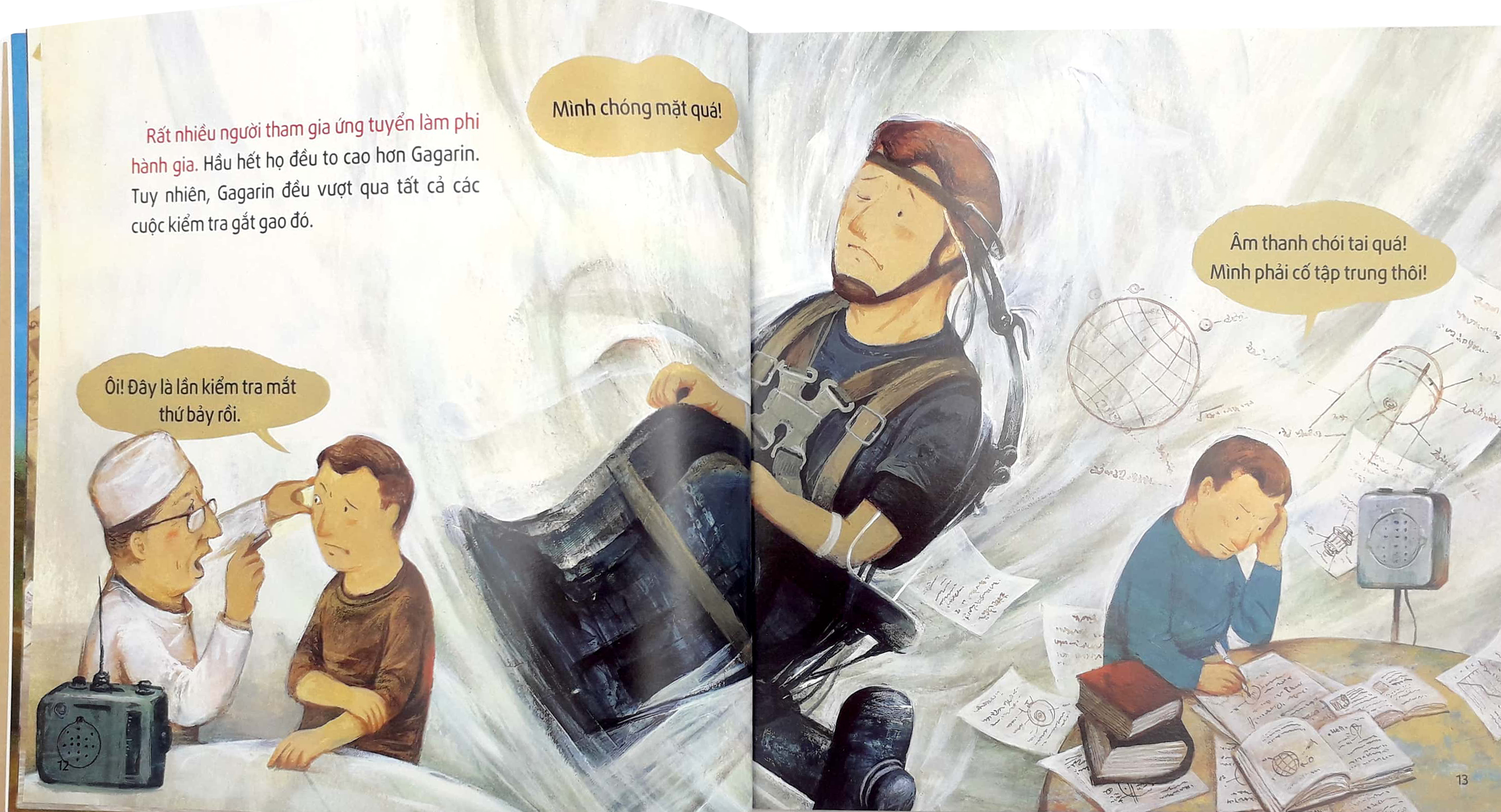 Tuyển Tập Truyện Tranh Danh Nhân Thế Giới - Yuri Gagarin - Người Đầu Tiên Bay Vào Vũ Trụ