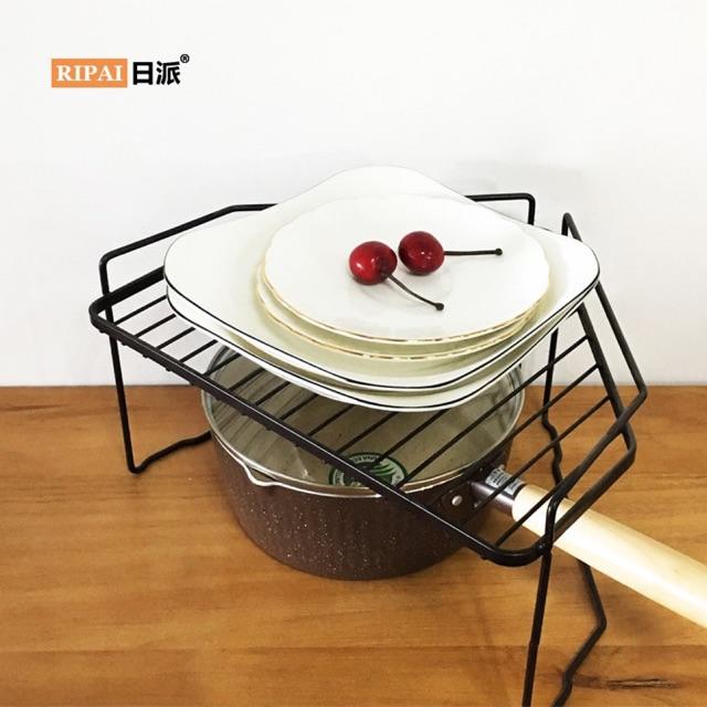 Kệ bếp đen góc kiểu dáng Nhật Bản cao cấp