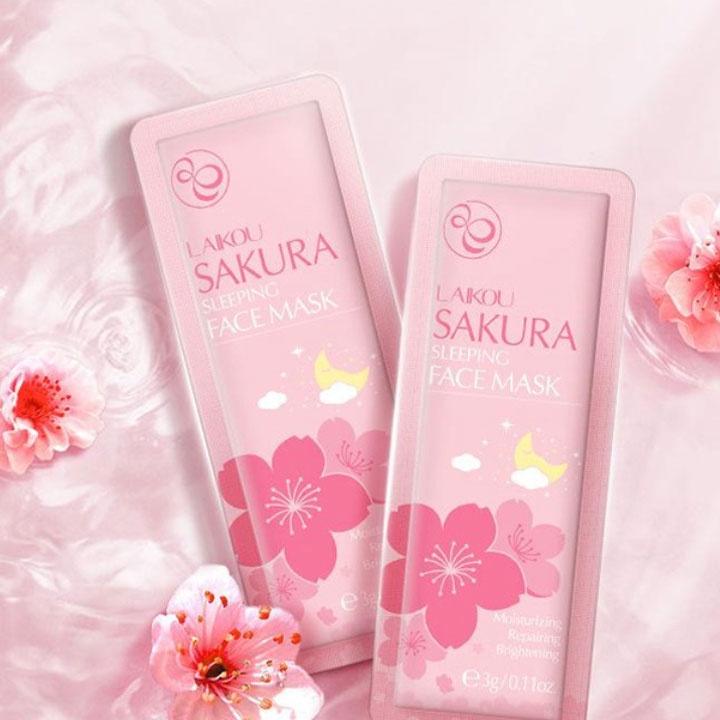 MẶT NẠ NGỦ SAKURA HOA ANH ĐÀO LAIKOU - BỊCH 15 GÓI