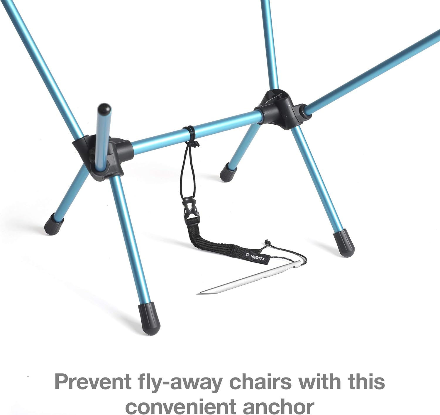 Phụ kiện cọc neo ghế Helinox Chair Anchor (Strap &amp; Peg) - Black