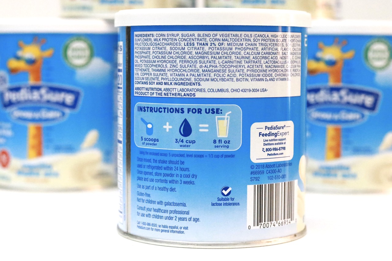 Thùng 06 hộp sữa bột PediaSure Grow & Gain hương Vani 400gr
