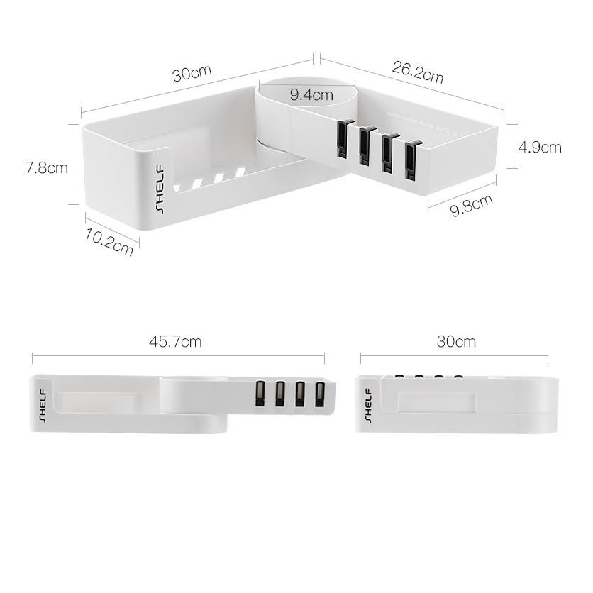 Kệ nhà bếp để góc 90 độ tiện ích