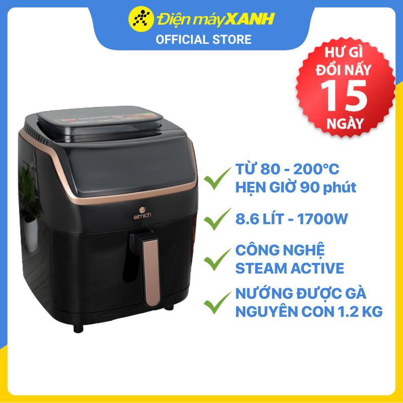 Nồi chiên không dầu hơi nước Elmich AFE-3945 7 lít - Hàng chính hãng