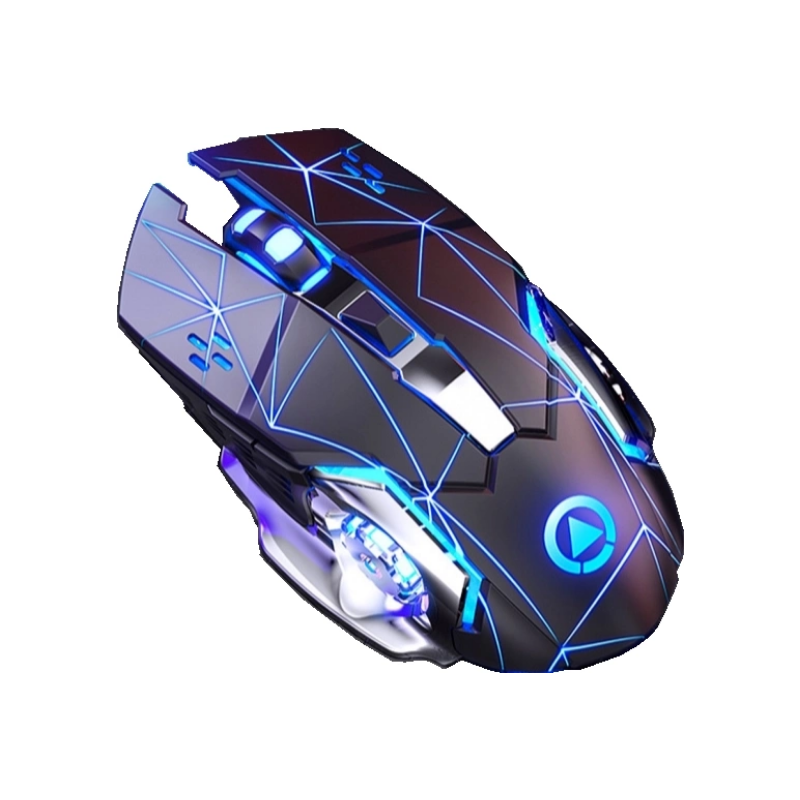 A4 Chuột Chơi Game Chuyên Nghiệp 6 Phím 2.4Ghz Không Dây Game Thủ Chuột Cho Máy Tính/Laptop Có Thể Sạc Silent Chuột Cho PUBG/Cs: đi/LOL