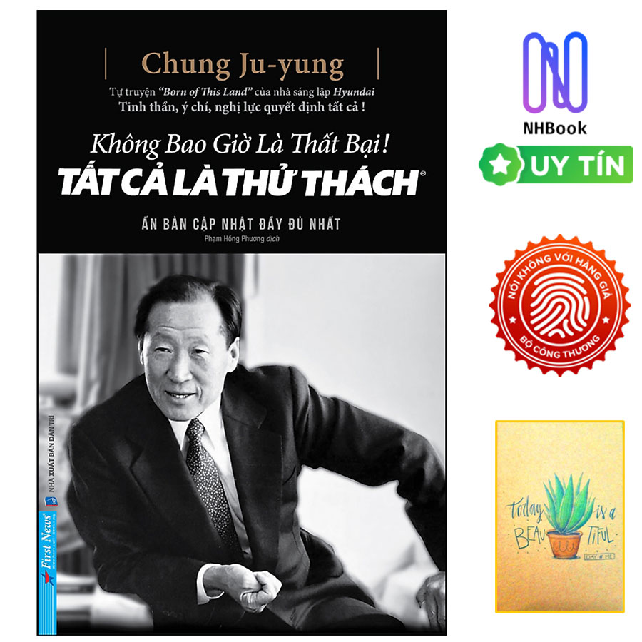 Sách Không Bao Giờ Là Thất Bại Tất Cả Là Thử Thách Tái Bản