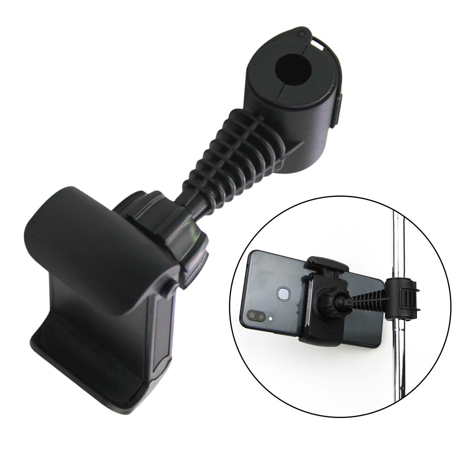 Universal Golf Cell Phone Camera Holder Clip Record Golf Swing Training Aid Easy to Set Up, 360 Degree Rotatable