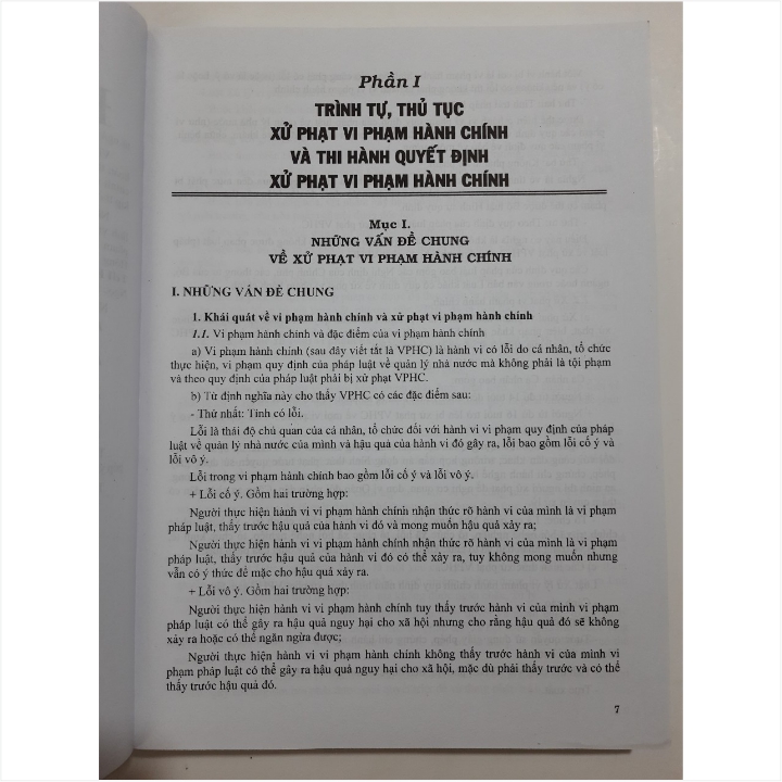 Sách Thủ Tục Xử Phạt Vi Phạm Hành Chính Và Thi Hành Quyết Định Xử Phạt Vi Phạm Hành Chính - V2101P