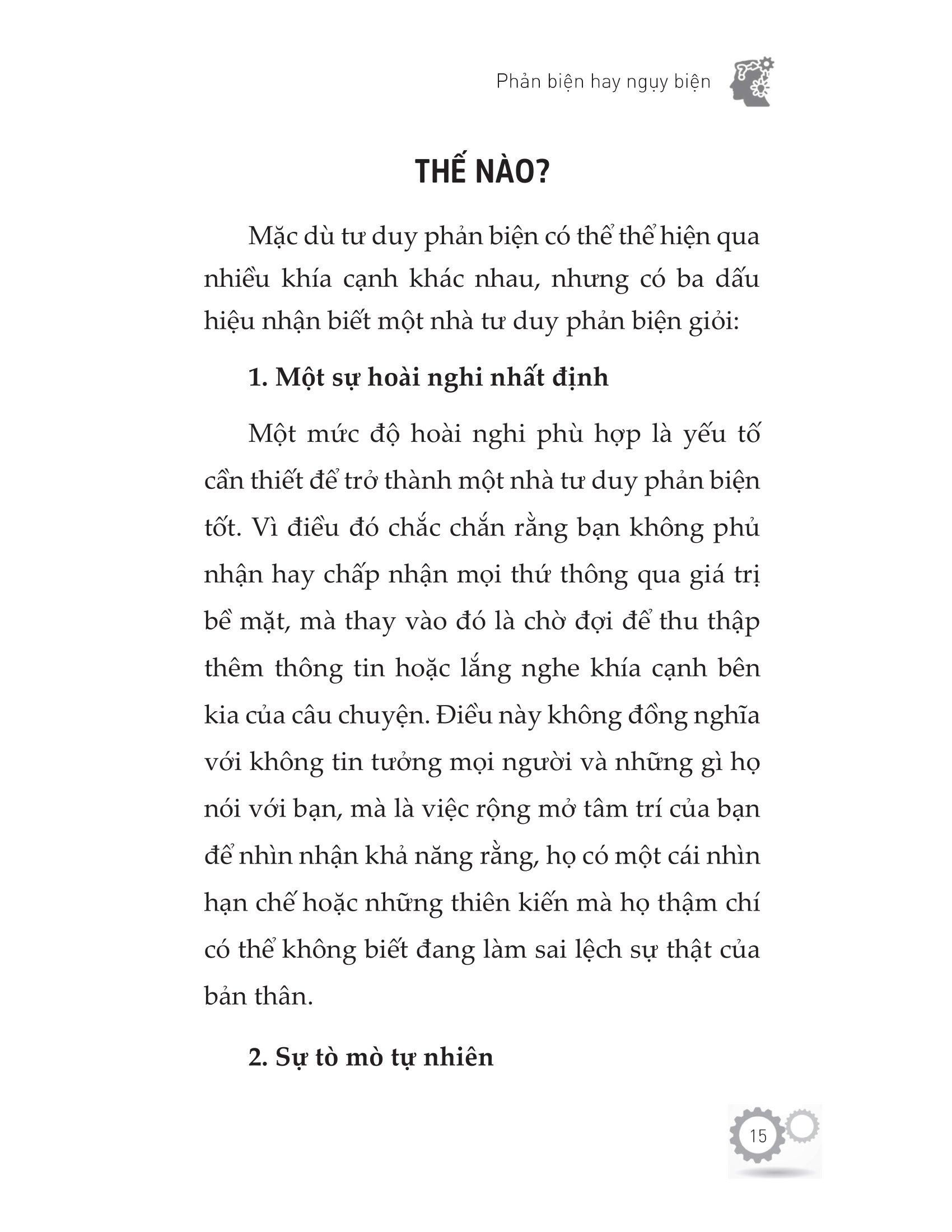 Phản Biện Hay Ngụy Biện