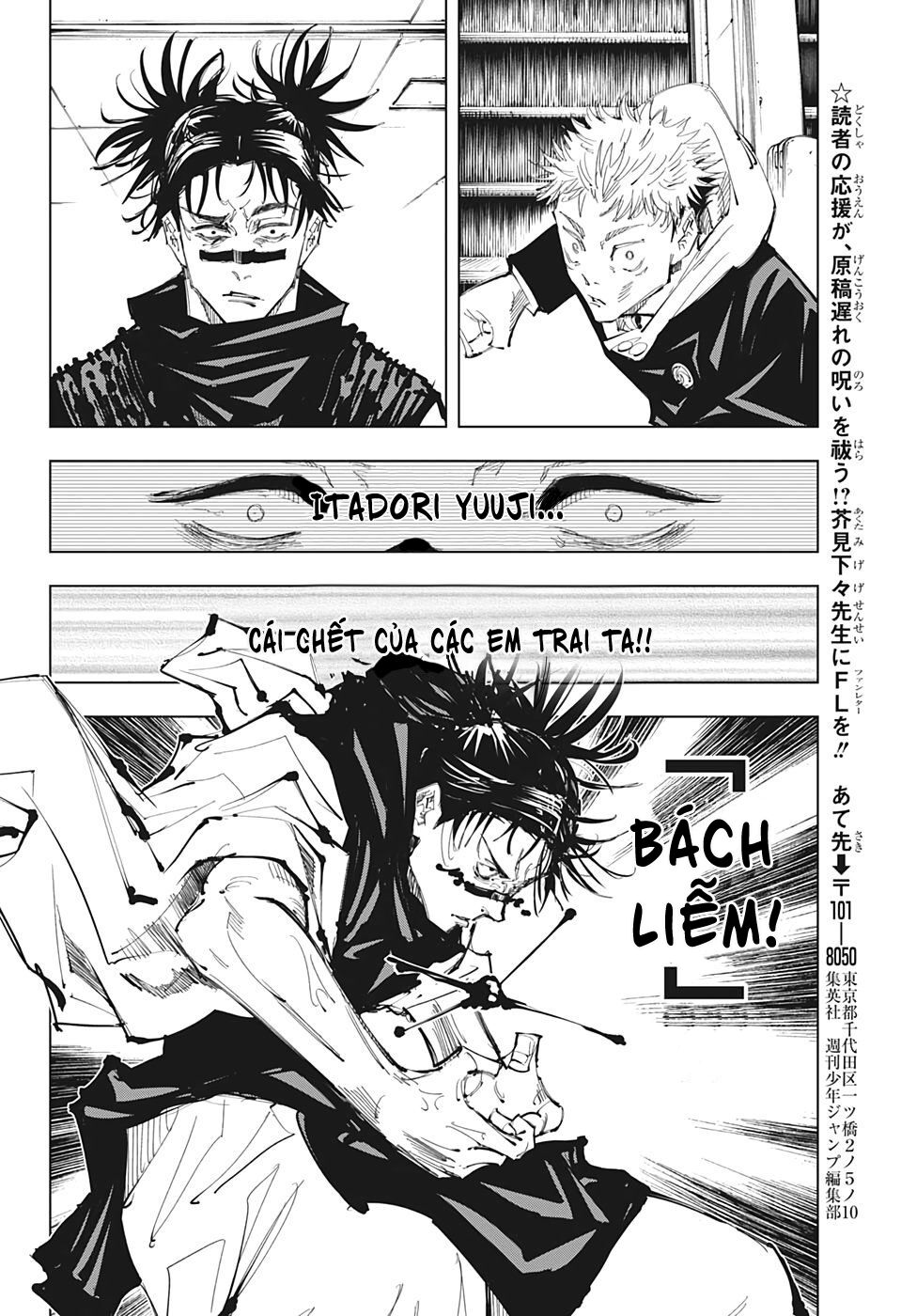 jujutsu kaisen - chú thuật hồi chiến chapter 101 14