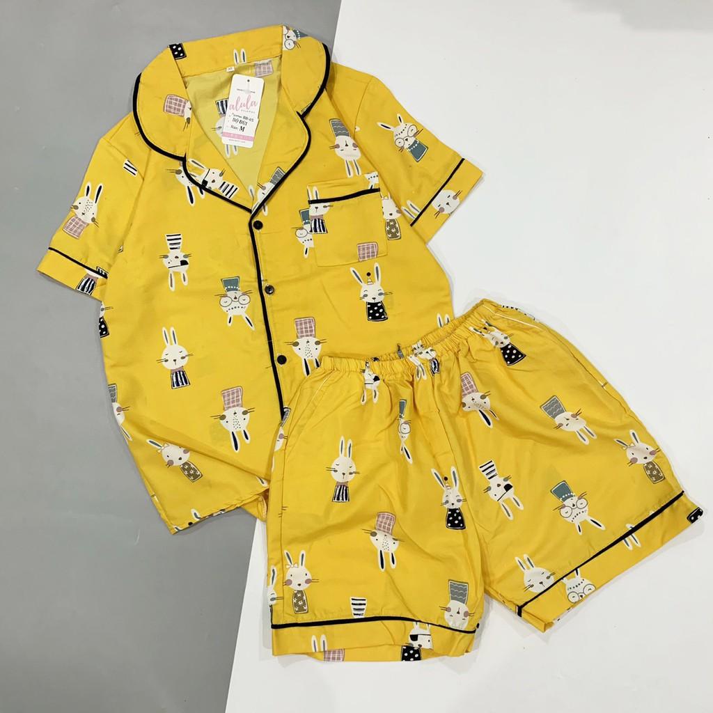 Bộ Mặc Nhà Pijama Kate Thái Cộc Cộc Loại Đẹp