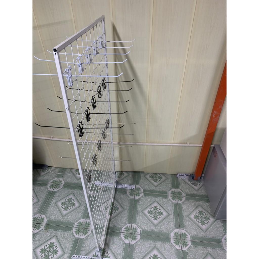 Móc cài lưới sắt, tay cài lưới dùng cho tấm lưới sắt treo đồ, phụ kiện điện thoại, decor trang trí loại dài 15cm