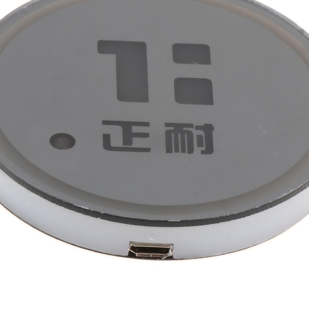 2 Pieces Car Cup Holder Multicolor Led  Mat Interior