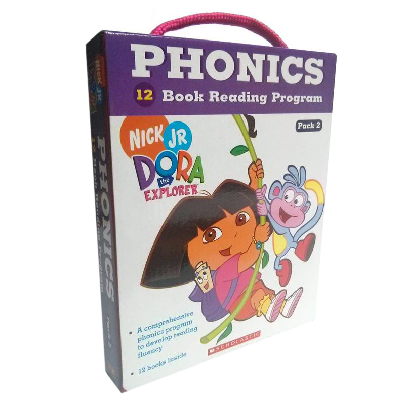 [Hàng thanh lý miễn đổi trả] Dora The Explorer Phonics Boxset #2 With Cd