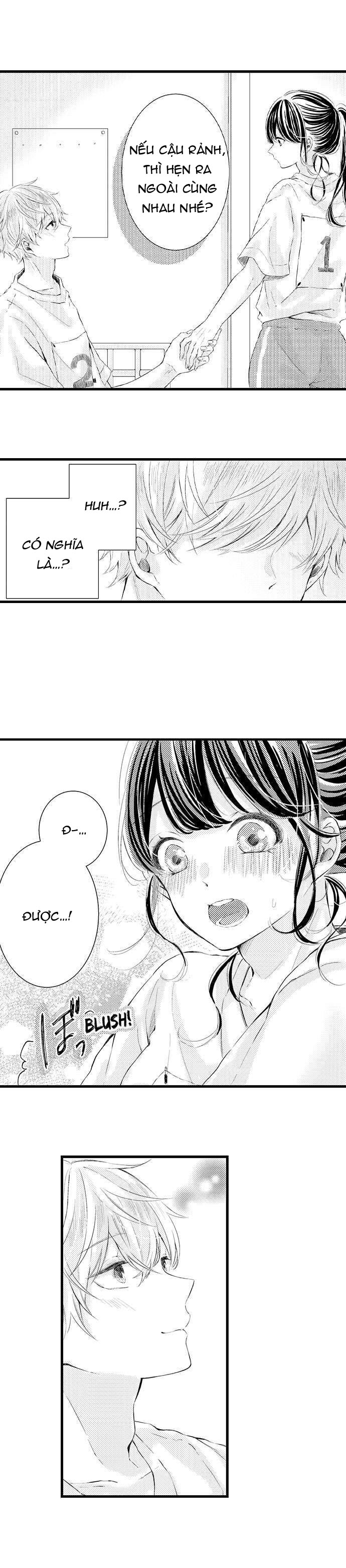 [16+] tớ và cậu chỉ còn cách nhau 0,01mm nữa chapter 16.2 1