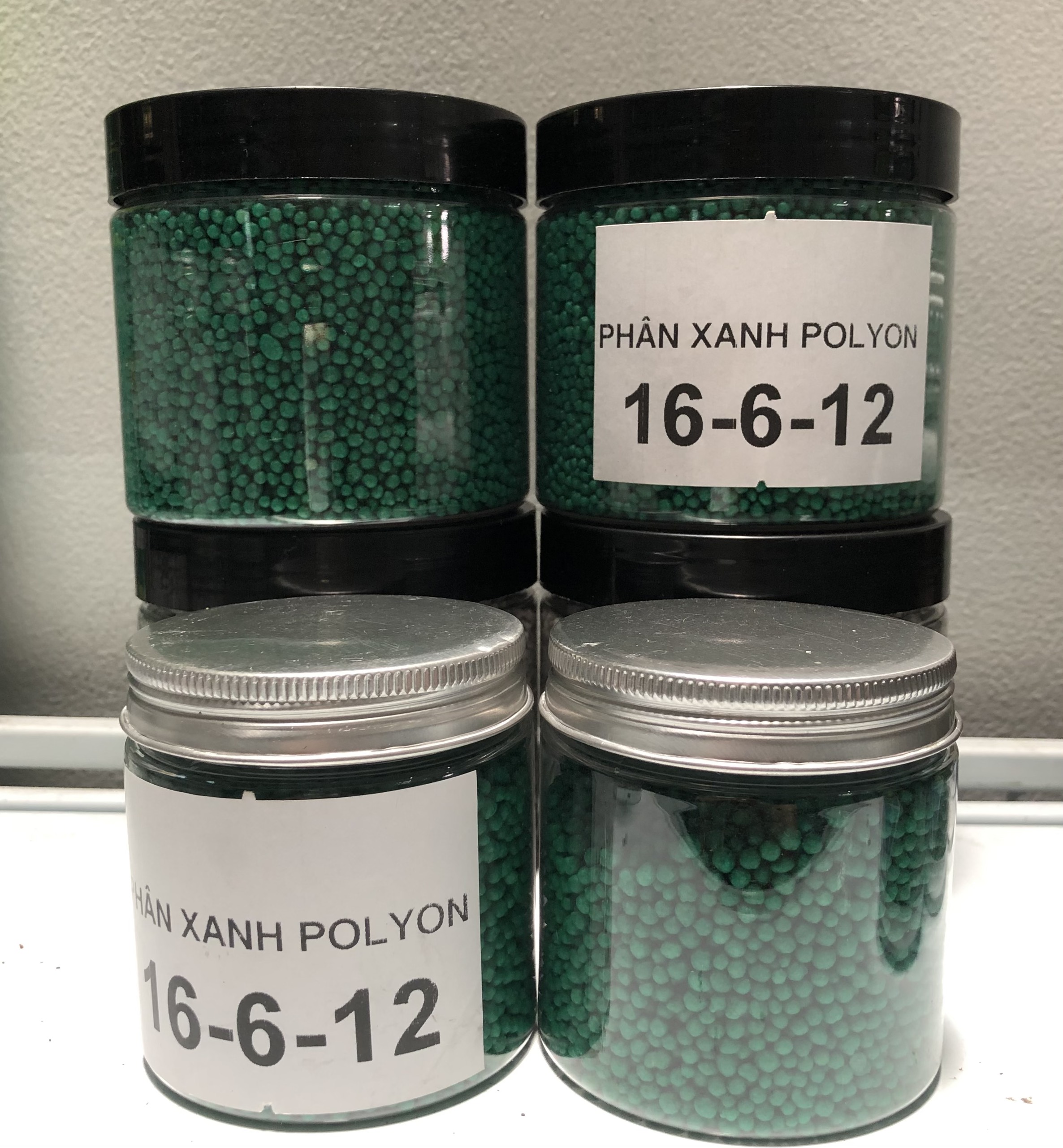Phân tan Chậm Mỹ PoLyon hạt xanh npk 16-6-12