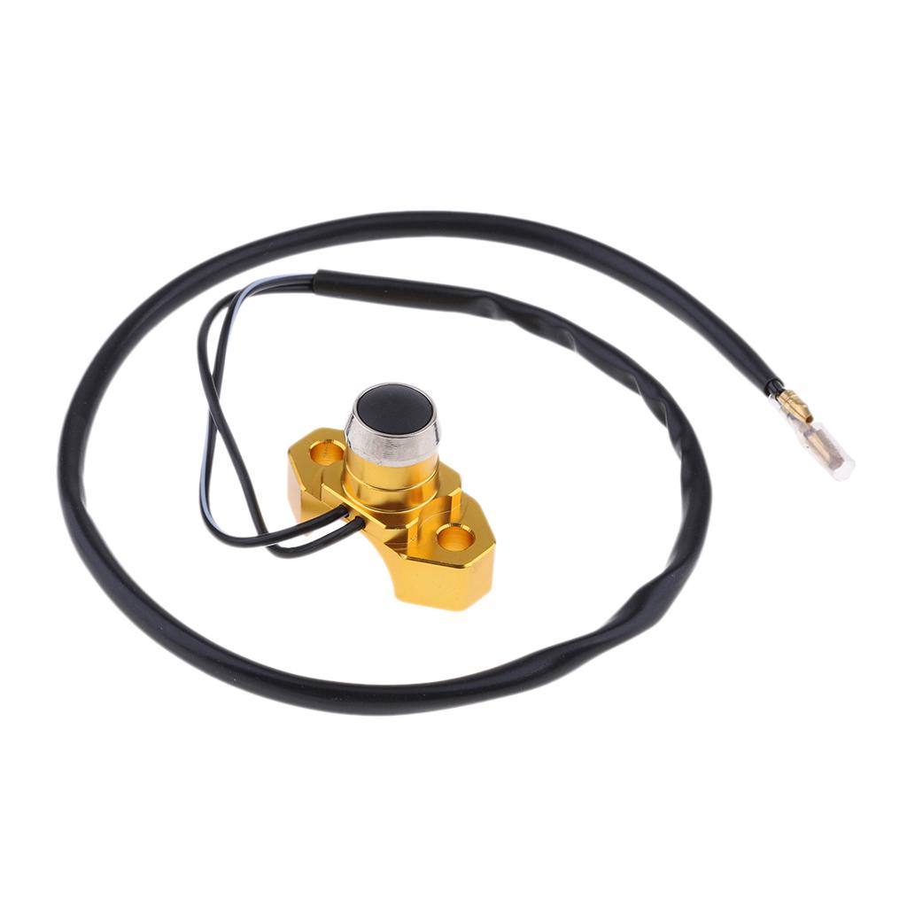 CNC Motorcycle Engine Stop Start Kill Switch Button for Pit Bike