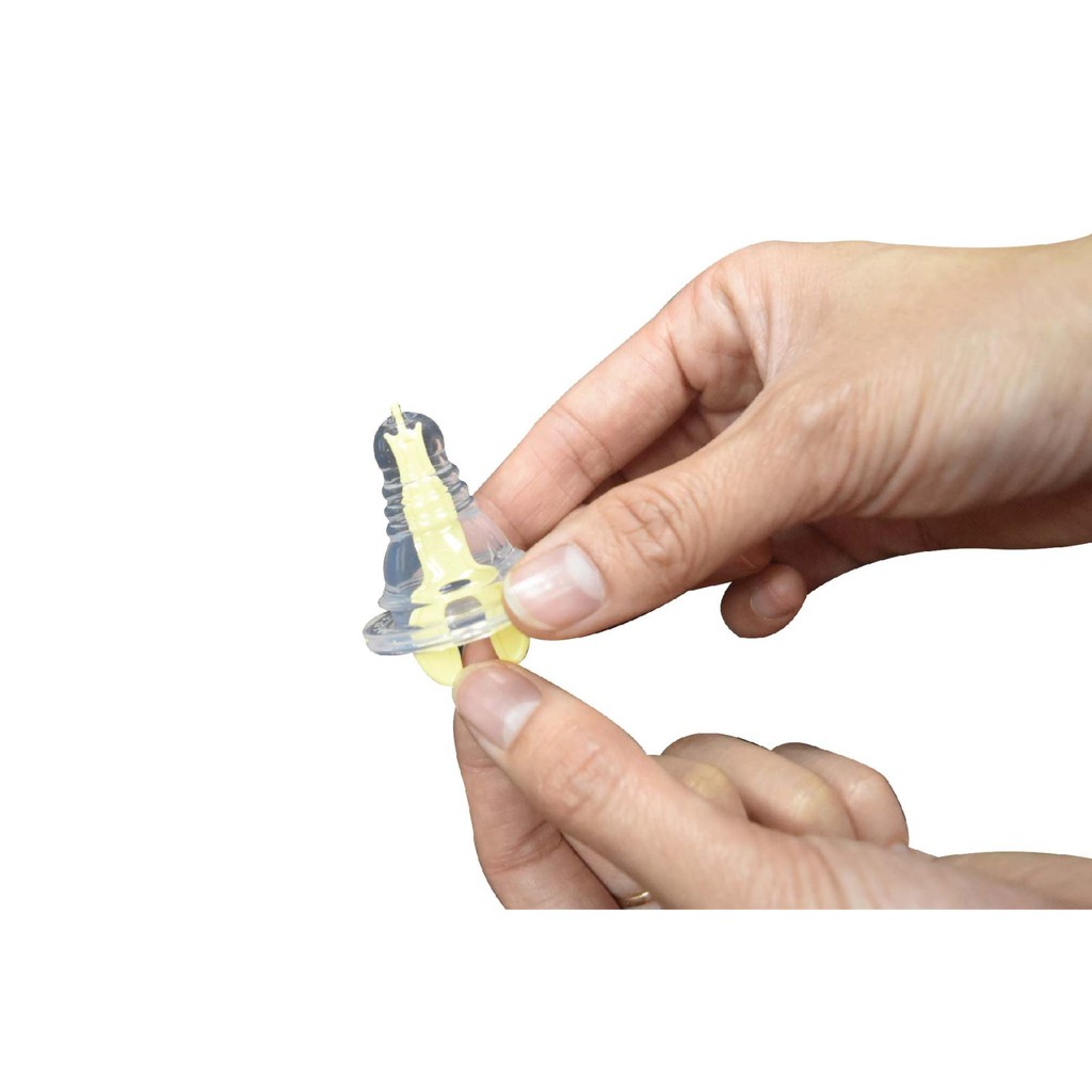 Núm ty bình sữa cổ thường silicon siêu mềm Chuchu baby chính hãng