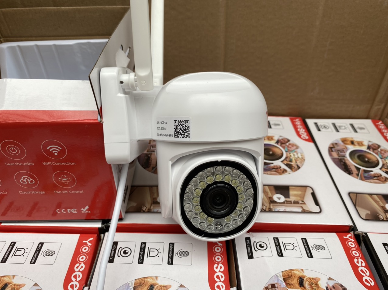 TẶNG THẺ XỊN 64GB -CAMERA YOOSEE 5.0 MPX SIÊU SẮC NÉT, XEM ĐÊM FULL MÀU, CHỐNG NƯỚC TUYỆT ĐỐI, ĐÀM THOẠI 2 CHIỀU -HÀNG NHẬP KHẨU