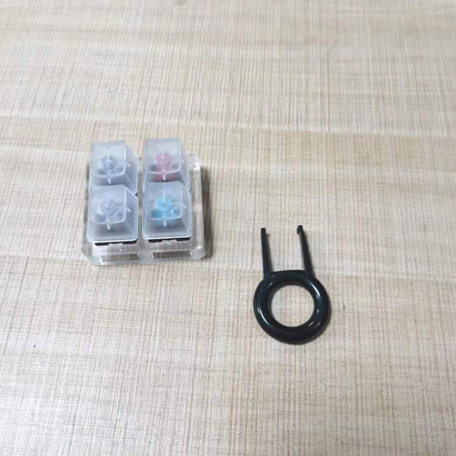 14 Keys Translucent Mechanical Keyboard Switch Tester w/Acrylic Base