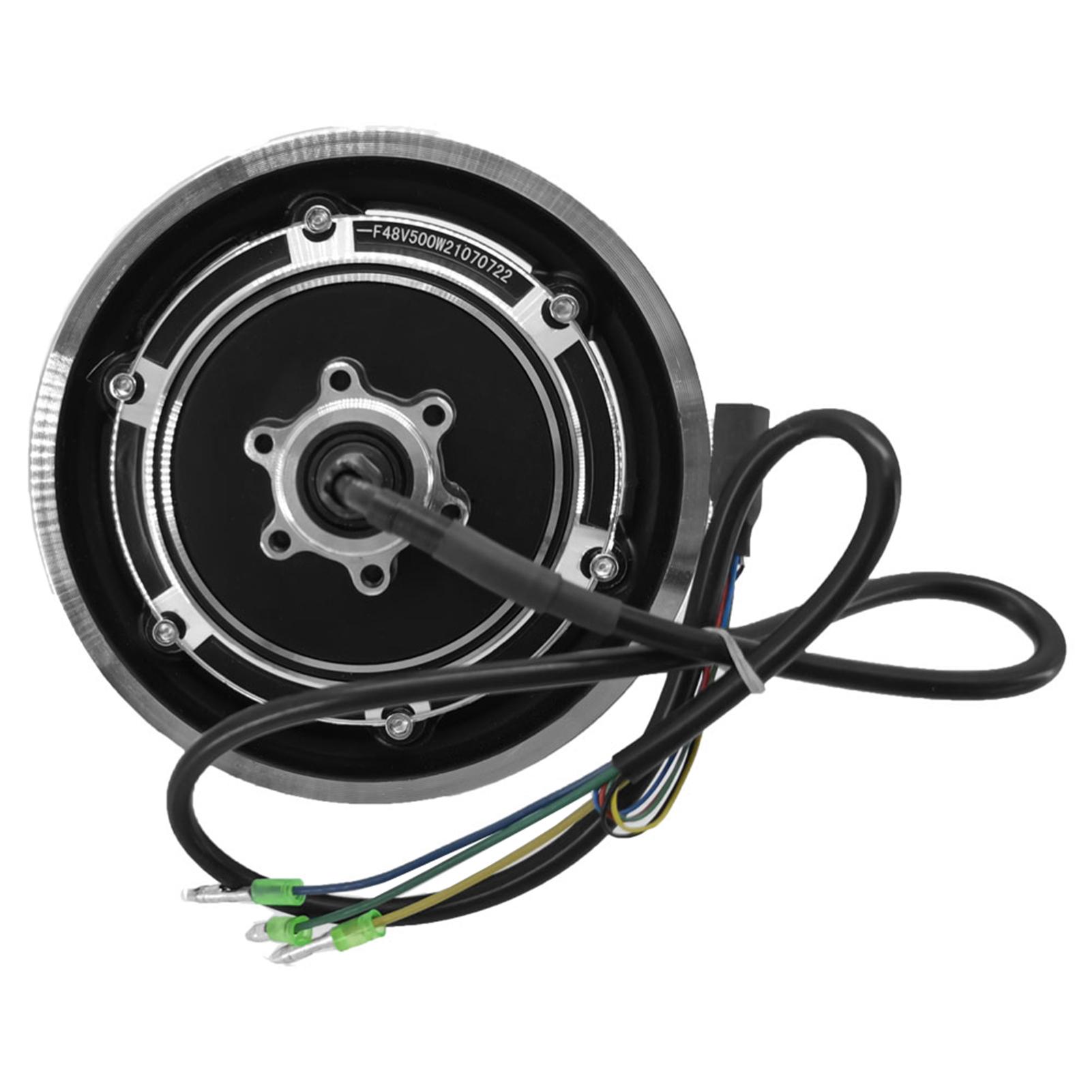 10'' Electric Scooter Hub Motor 48V 500W Brushless Dis Brake Hub Motor E Bike Motor Replacement for M4 / M4 PRO Scooter