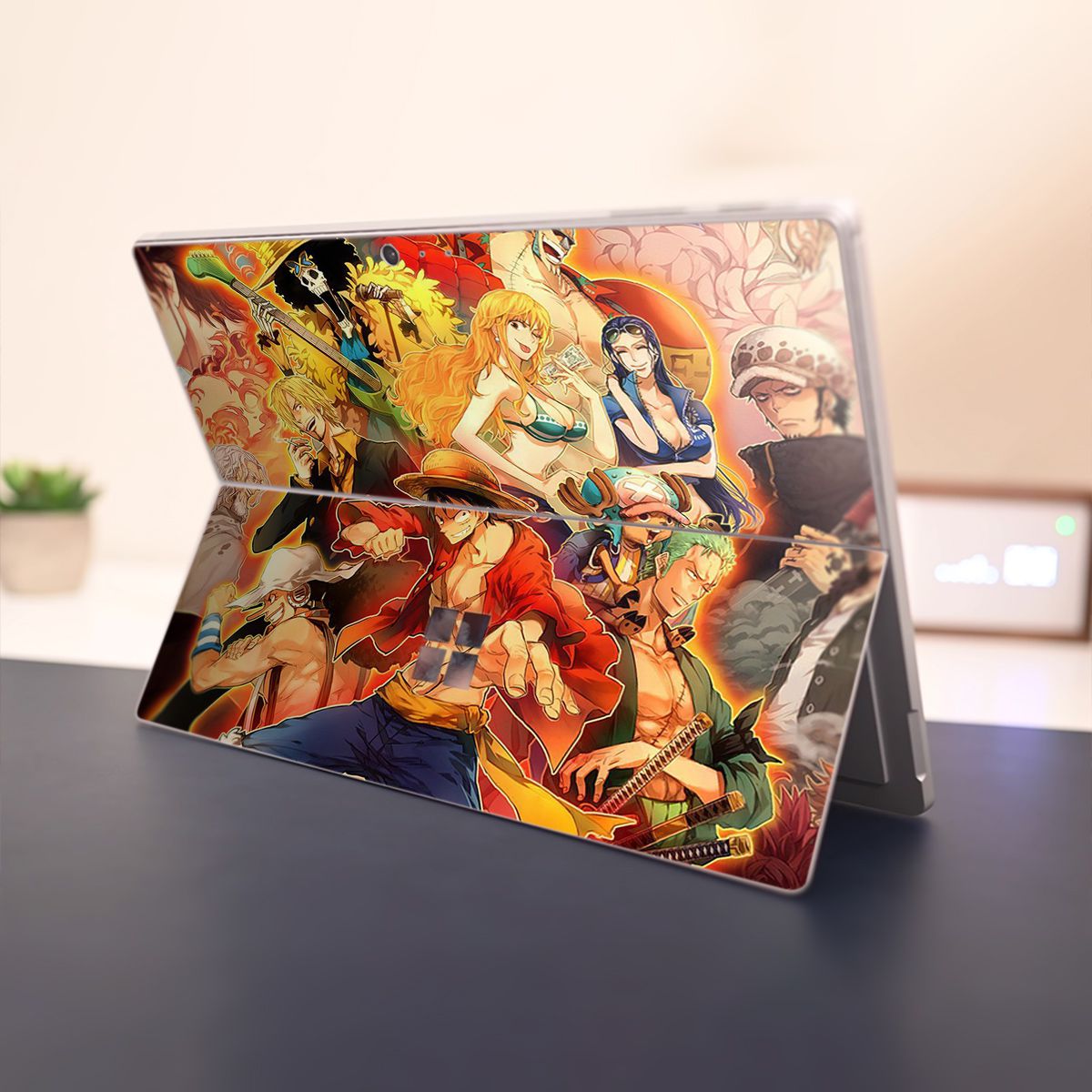 Skin dán hình One Piece x05 cho Surface Go, Pro 2, Pro 3, Pro 4, Pro 5, Pro 6, Pro 7, Pro X
