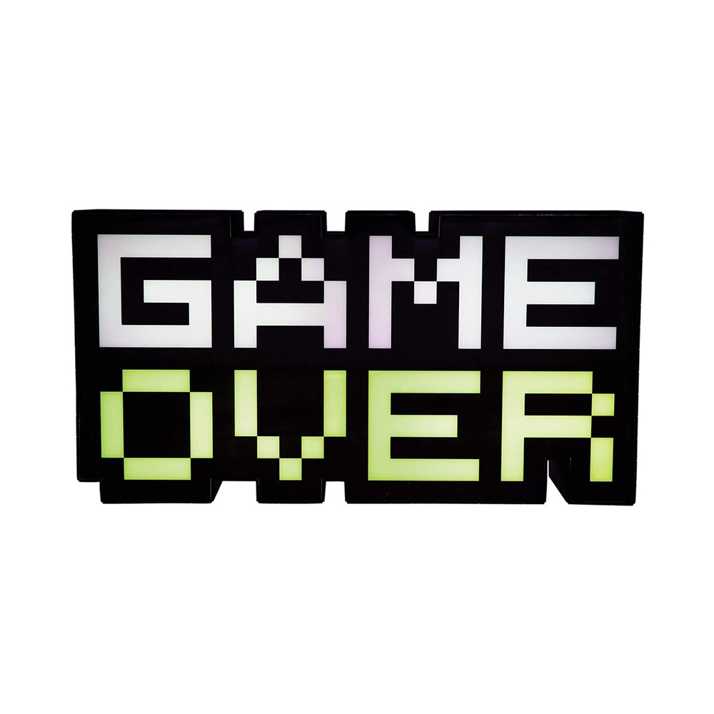 Đèn Trang Trí Điều Khiển Bằng Giọng Nói 7 Màu Msj Game Over Sign Voice Control