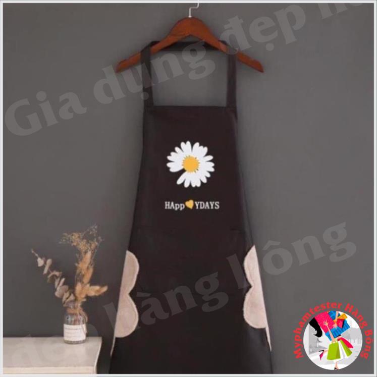 Tạp dề hoa cúc