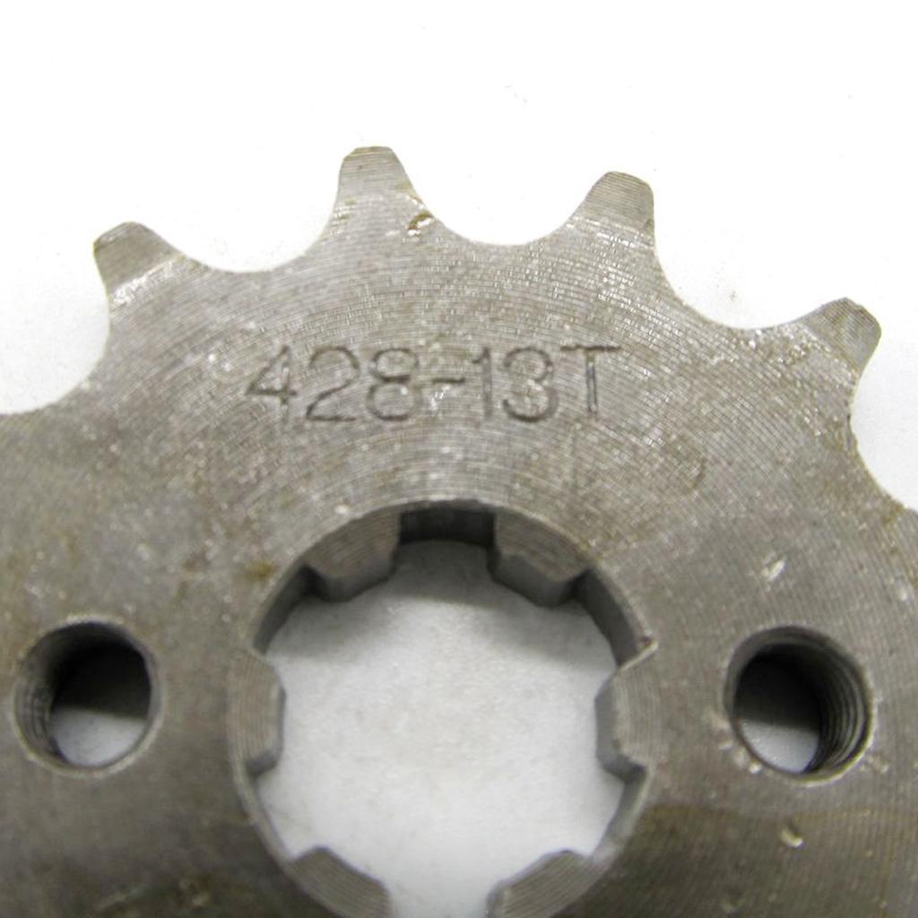 13T  17mm 428 Chain Front Sprocket Cog for  Quad Dirt Bike
