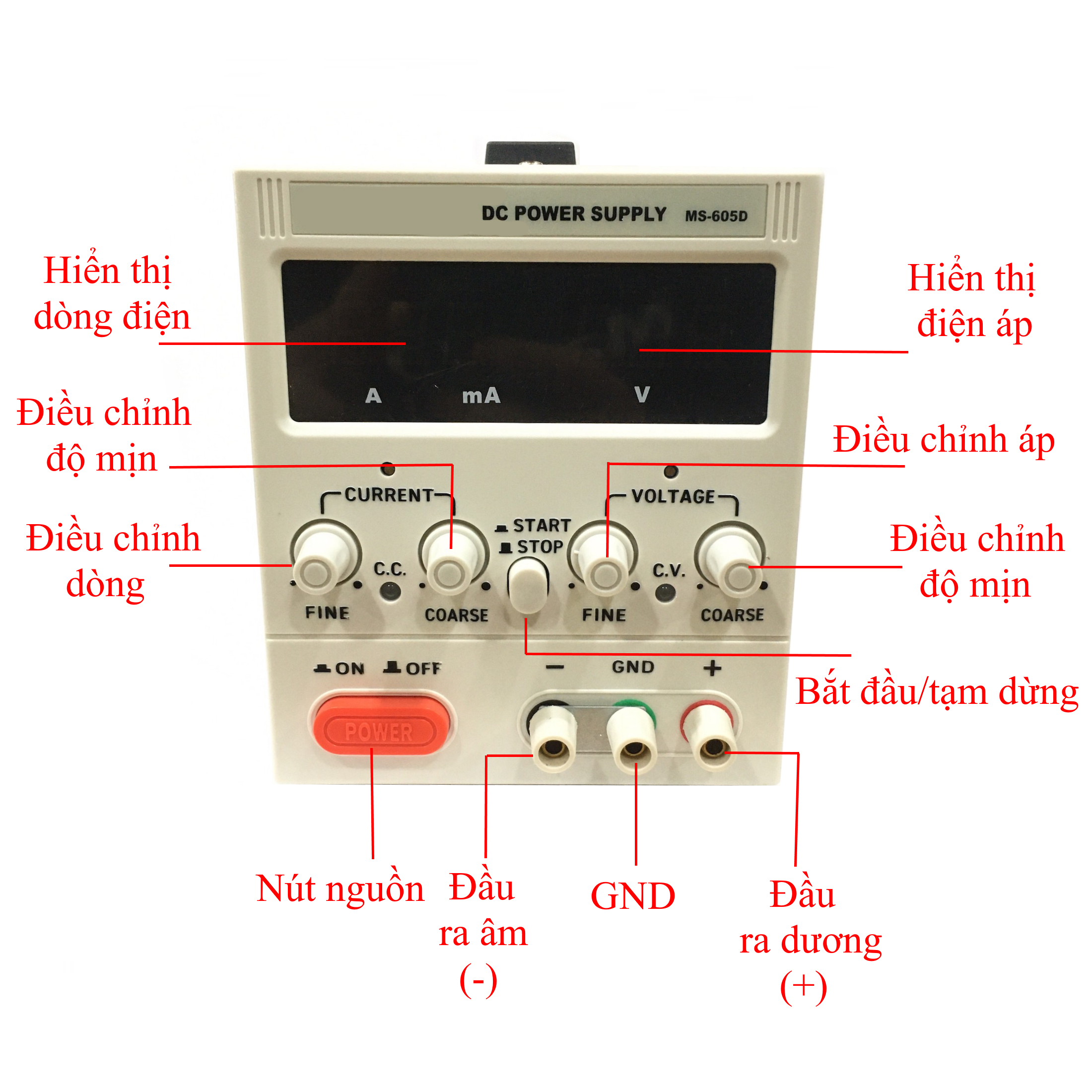 Máy Cấp Nguồn Đa Năng 60V – 5A