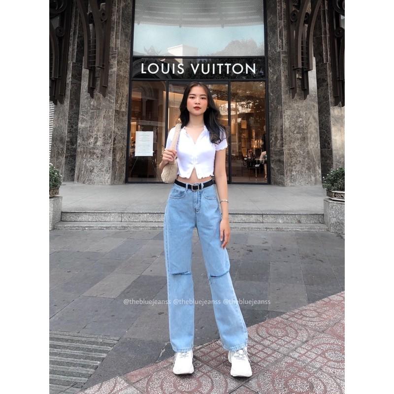 Áo Crop Top Dây Kéo Cuốn Biên - Zipper Top