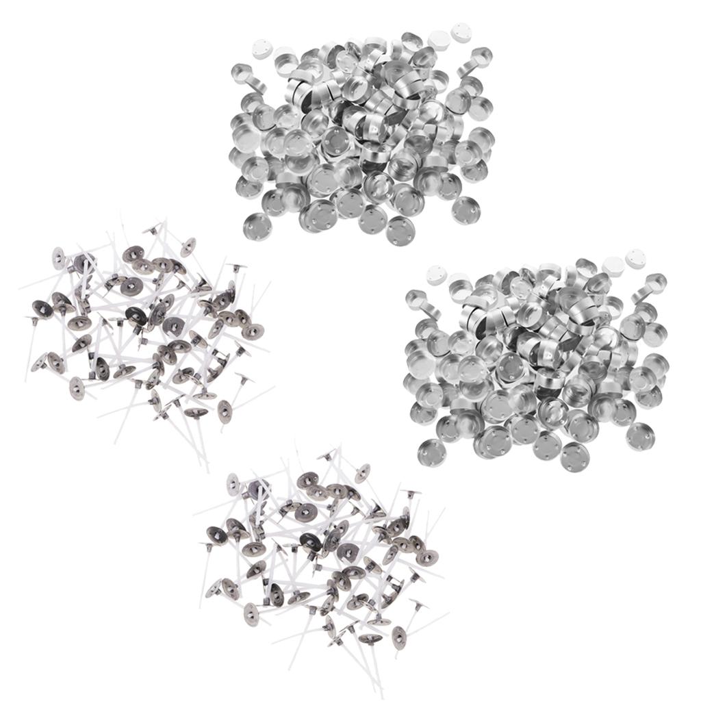 600 Chiếc Nhôm Nến Tealight Trống Ốp Lưng Tín DIY Đèn Nến Bấc Làm Thủ Công
