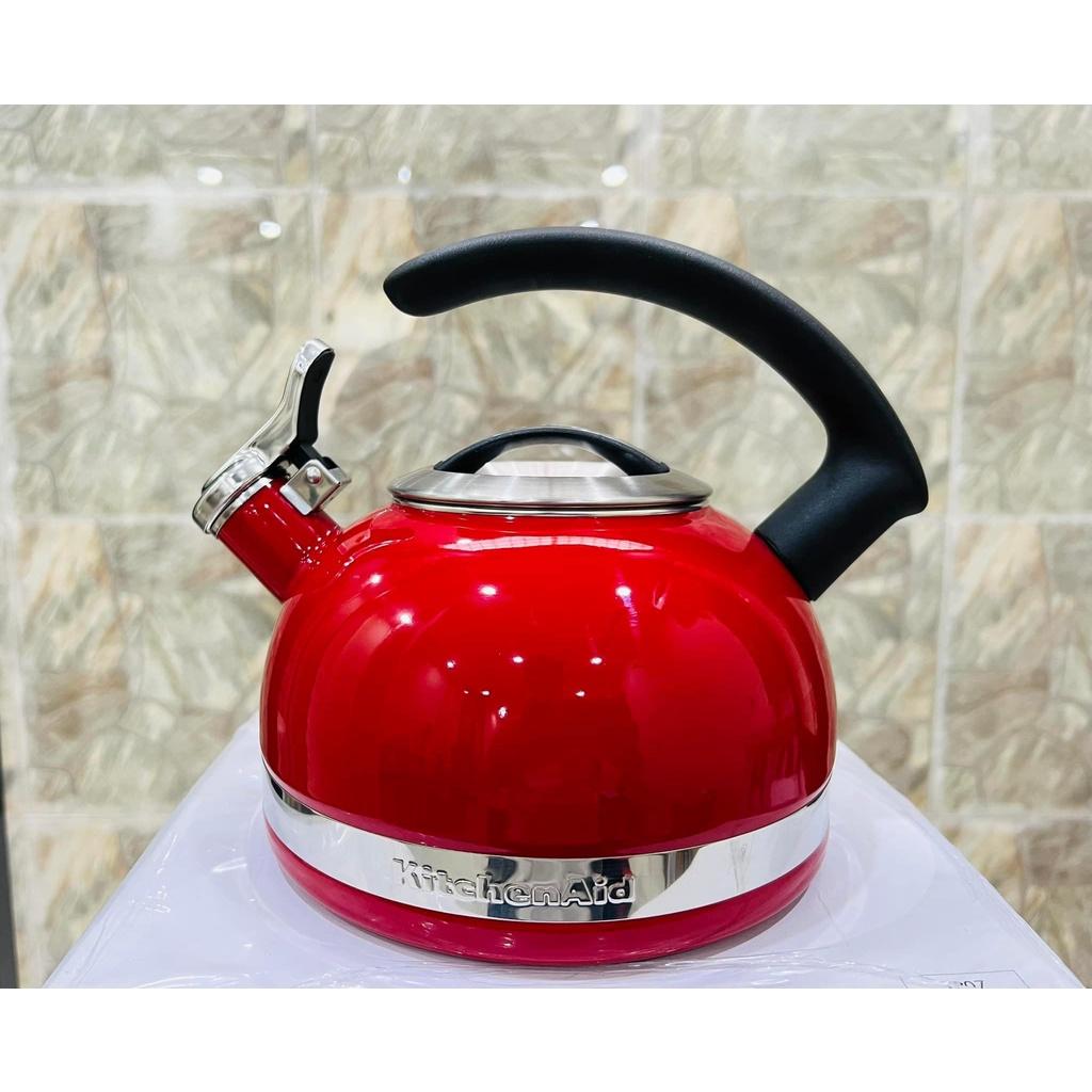 Ấm  Đun Nước Bếp Từ Thổi Sáo KITCHENAID, Dung Tích 1.9L, Chất Liệu Thép Không Gỉ, Dùng Cho Mọi Loại Bếp, Nhập Đức