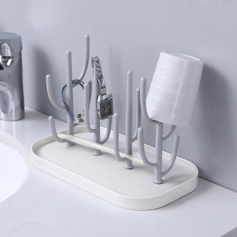 Giá Úp Bình Sữa, Ly Hình Cây Độc Đáo Chất Liệu Nhựa Pp Cao Cấp, Không Chứa Bpa An Toàn Cho Sức Khỏe ,Nắp Bình ,Núm Ty Cùng Một Lúc Nhanh Chóng Và Tiện Lợi - CH Hương Thị Miễn Phí Vận Chuyển