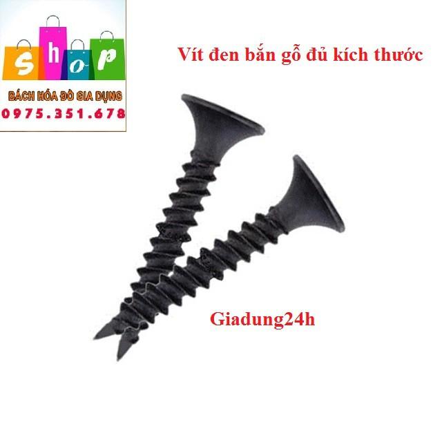 Vít gỗ Đen- Vít Thạch cao 1.5f, 2f, 2.5f, 3f, 4f