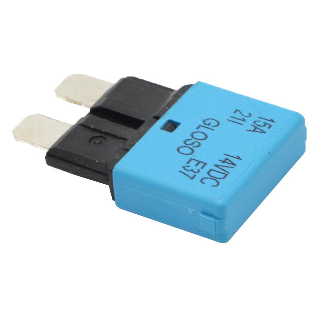 4-5pack Fuse Circuit Breaker Automatic Reset Marine 15A
