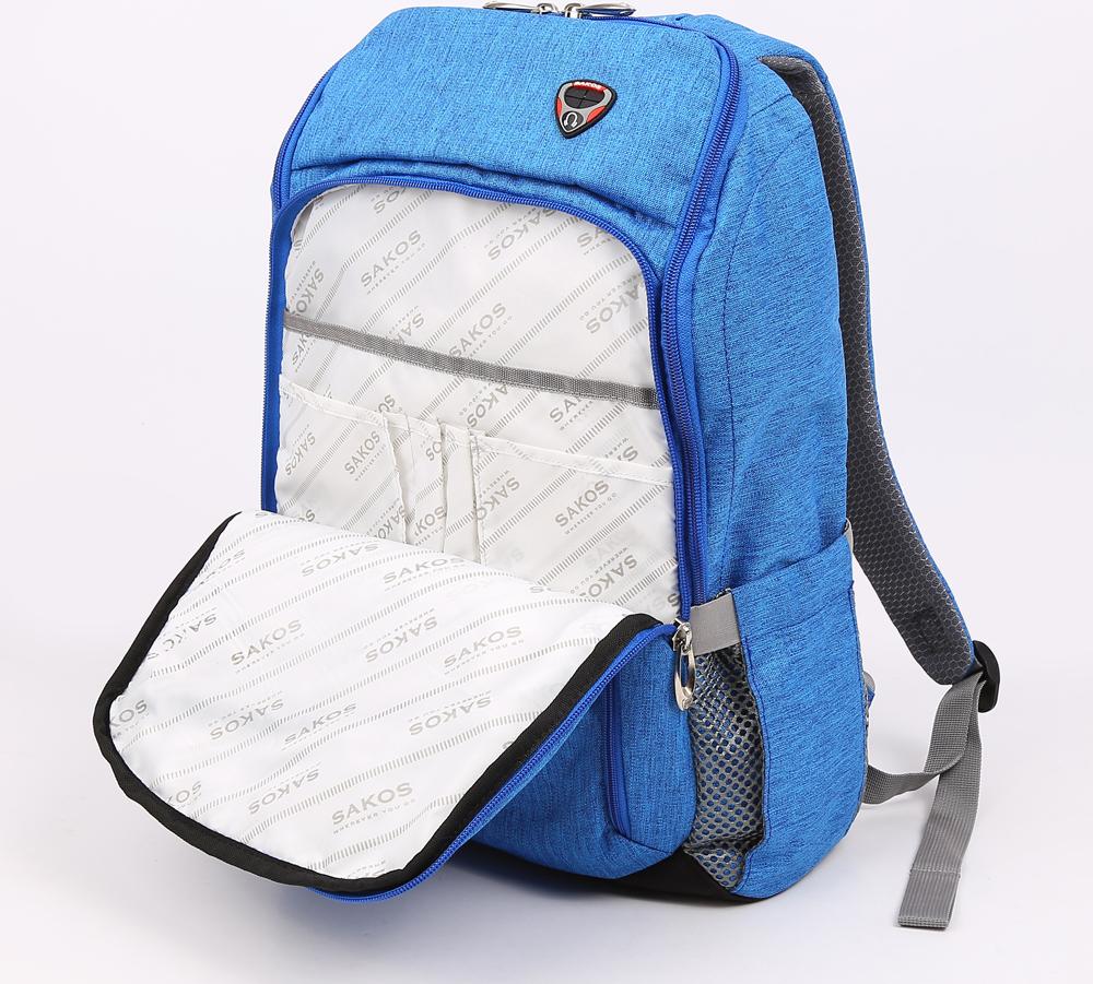 Balo Laptop Du Lịch Thời Trang Cao Cấp SAKOS BRICKO 15.6 Inch (15.6&quot;)