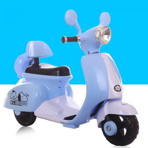 XE VESPA ĐIỆN 3279 CHO BÉ ( GIAO MÀU NGẪU NHIÊN )