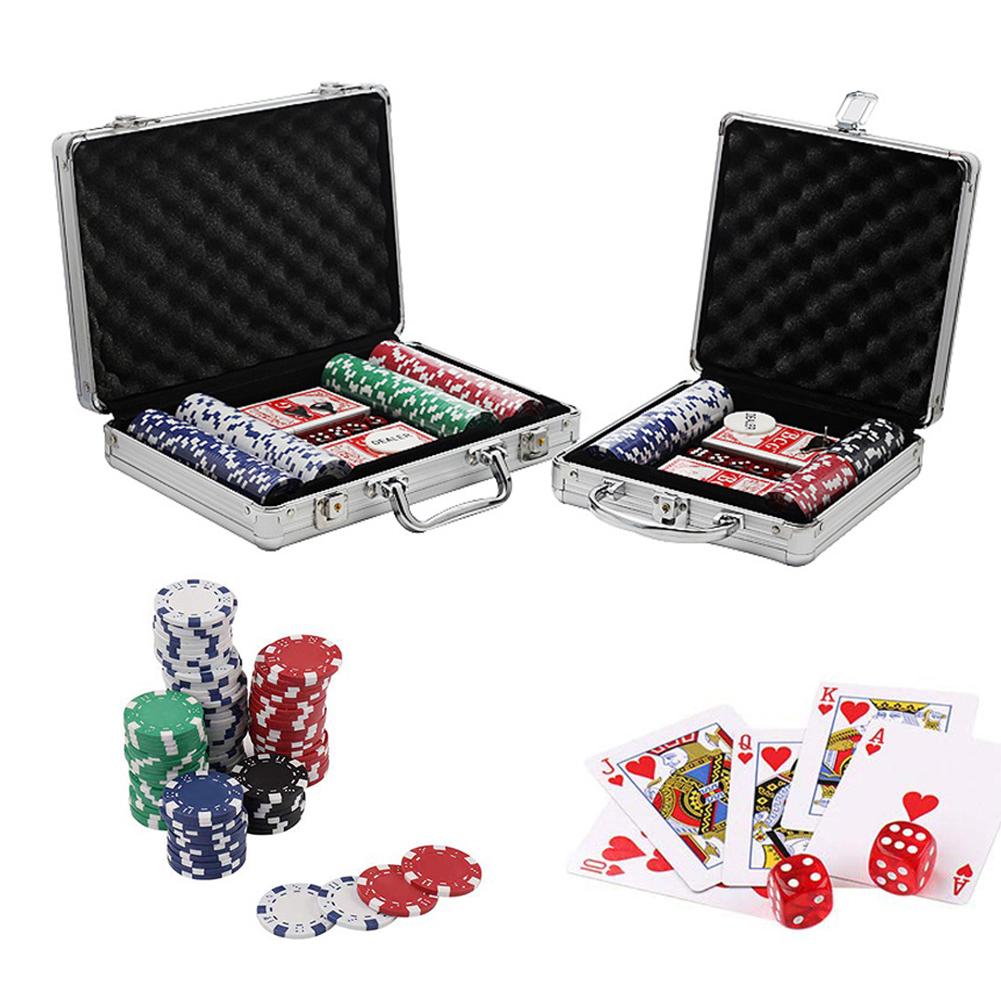 Bộ 200 Chip Poker Không Số Hàng Nhập Khẩu Cao Cấp