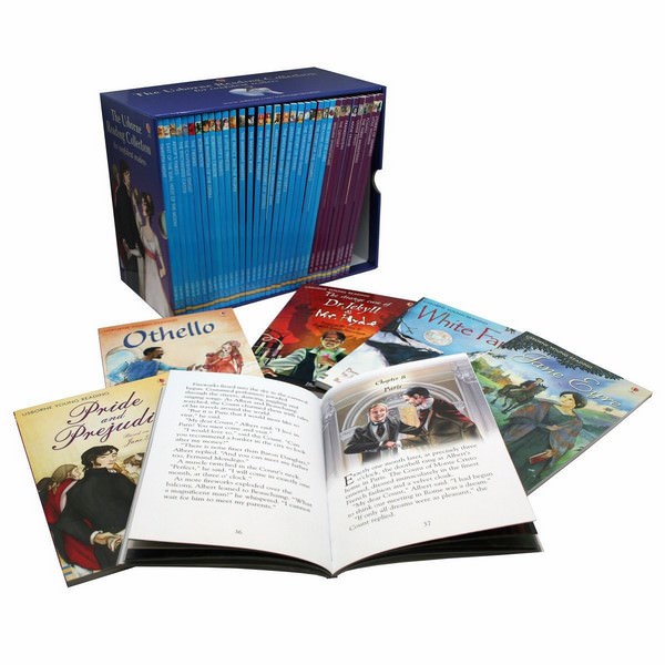 Usborne Bộ Tím The Usborne Reading Collection for Confident Readers - x40 book boxed set