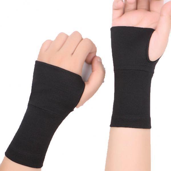 2x Wrist Support Compression Sports Wristband Hand Palm Wrist Wraps Exercise Training Wrist Guard