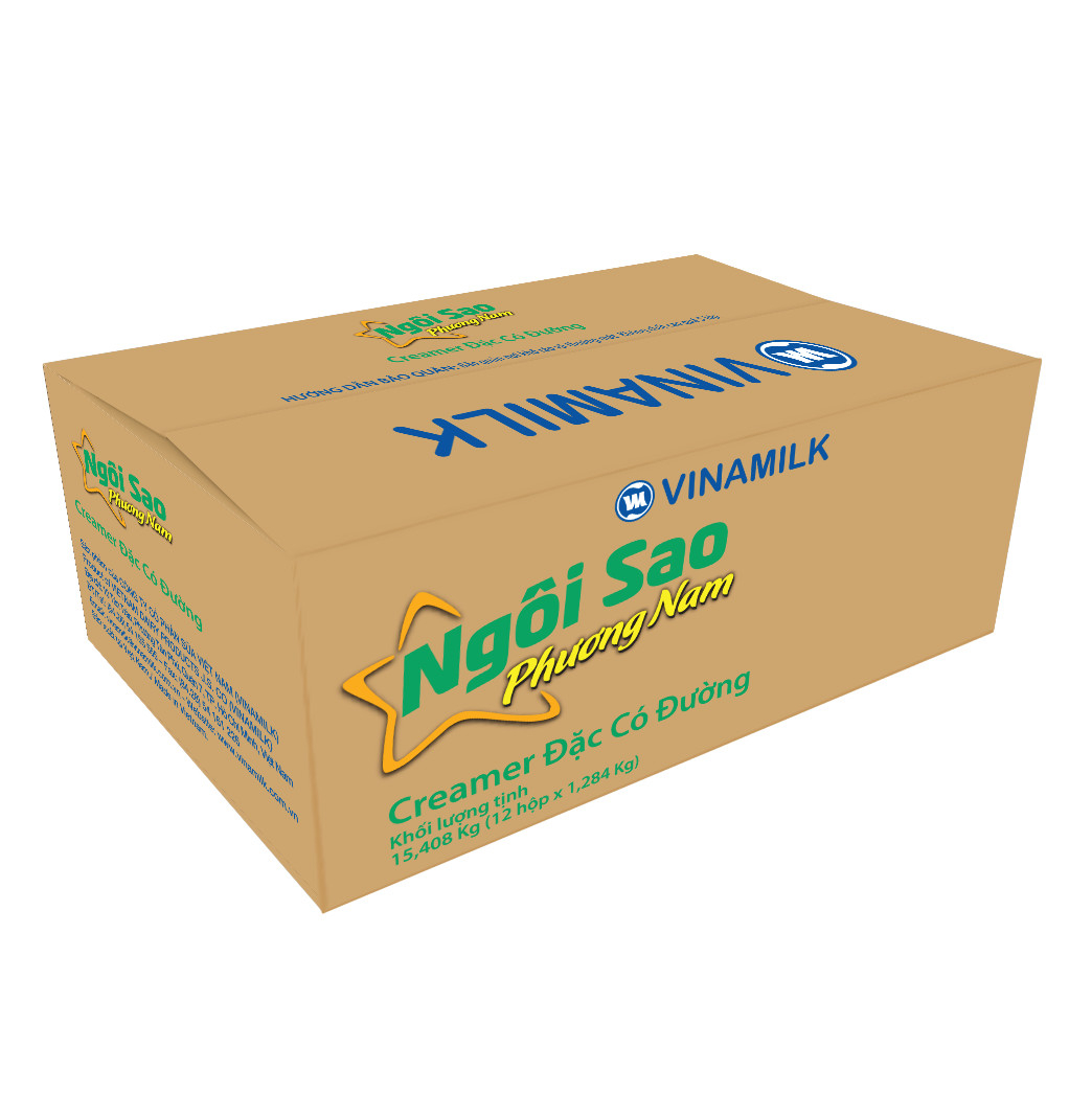 Kem Sữa Đặc Ngôi Sao Phương Nam Xanh Lá - 1284g