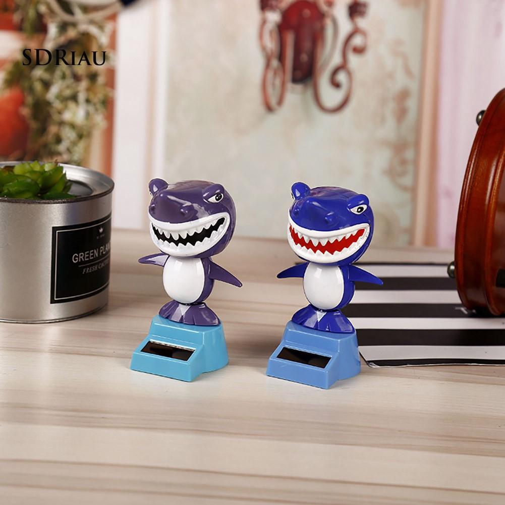 HÀNG đã về ! cá mập dùng năng lượng mặt trời trang trí xe hơi