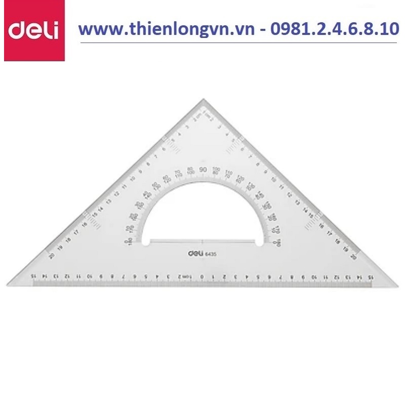 Bộ thước eke 33cm Deli 6435