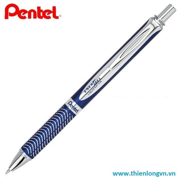 Bút ký cao cấp Pentel BL407; mực xanh thân bút xanh dương