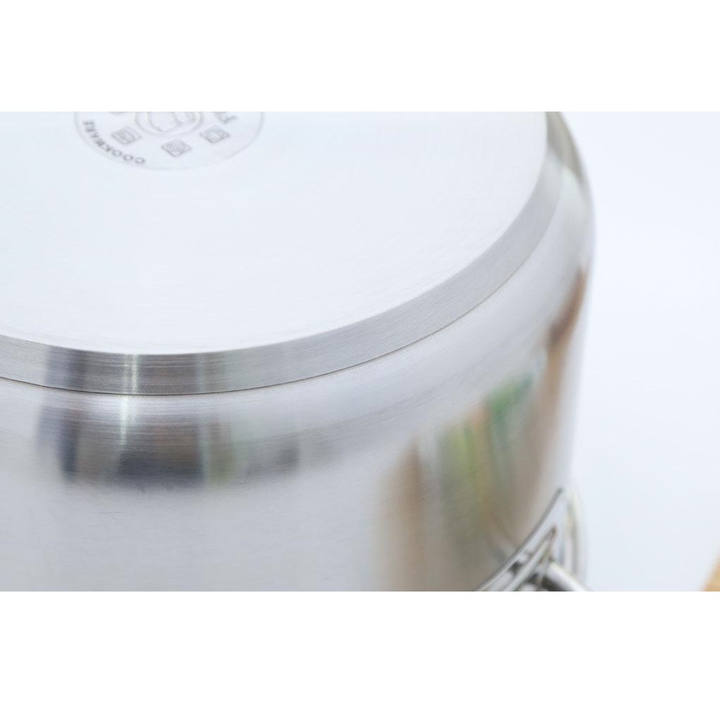 Bộ Nồi Xửng Hấp Nắp Inox Fivestar 28cm ST28-3D - Hàng Chính Hãng