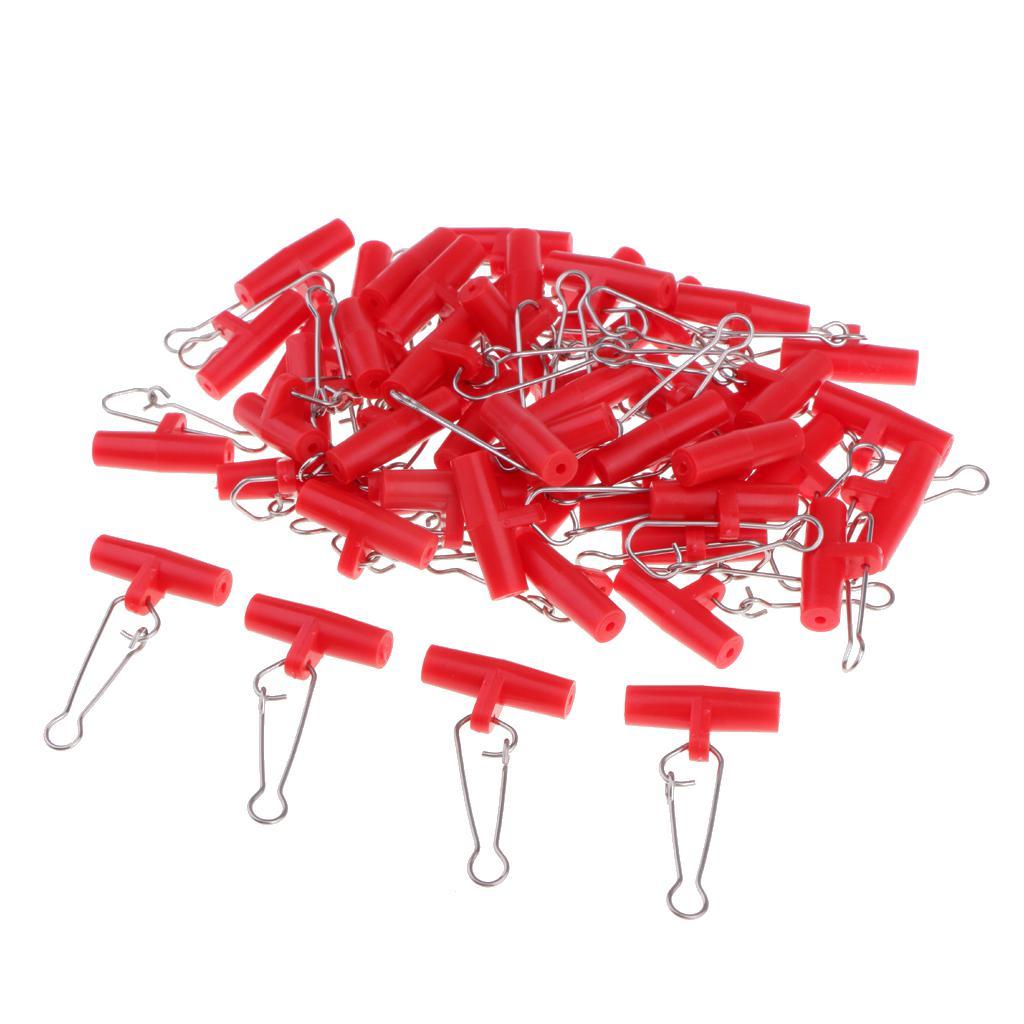 50 Pieces Sinker Slides with Nice Snaps