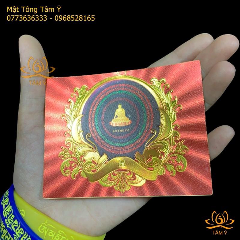 Miếng dán Phật Đảnh Tôn Thắng Đà-ra-ni
