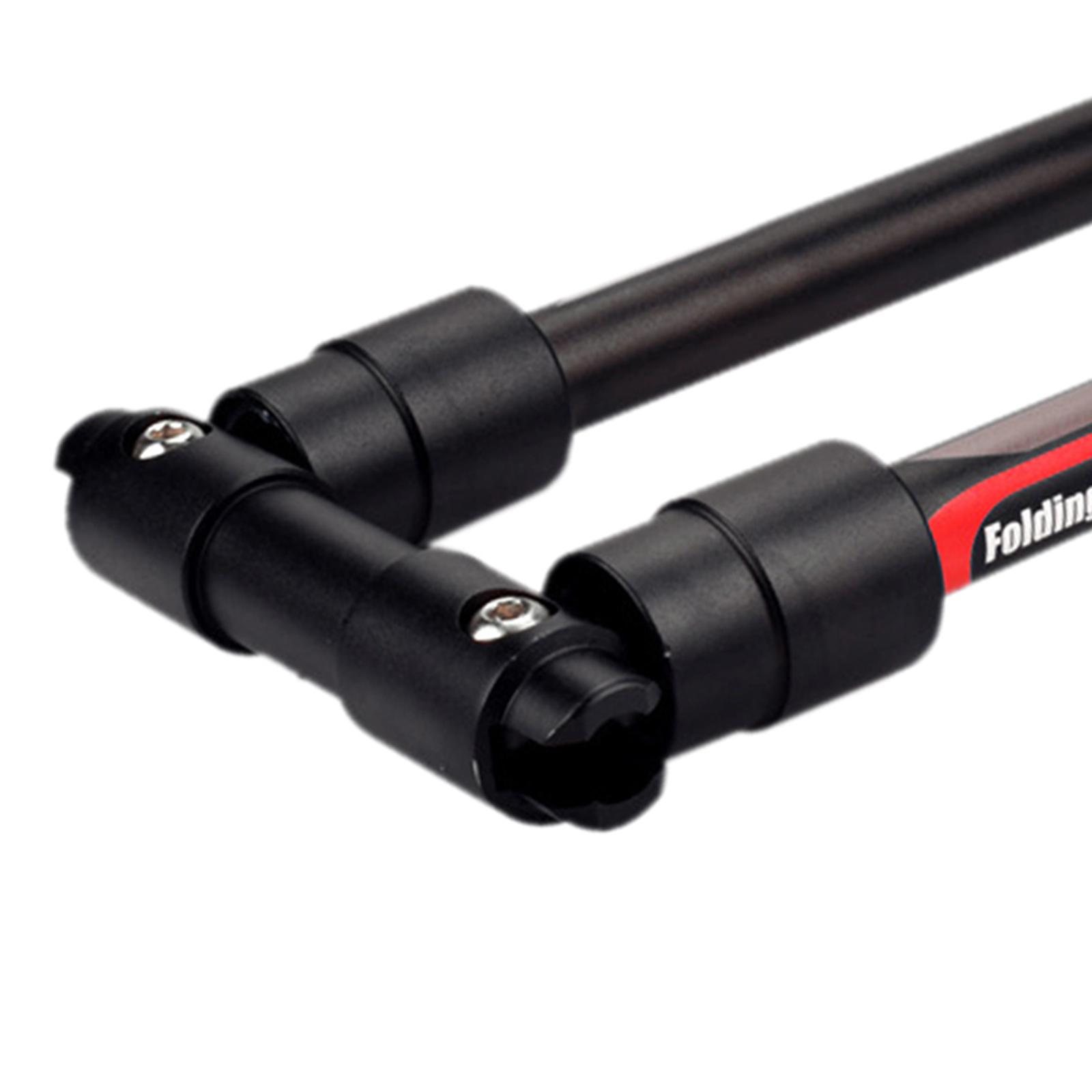 Bike Folding Handlebar Aluminum Alloy Electric Scooter MTB Road Bicycle Handlebars Quick Release Foldable Handle Bar 31.8mm/25.4mm